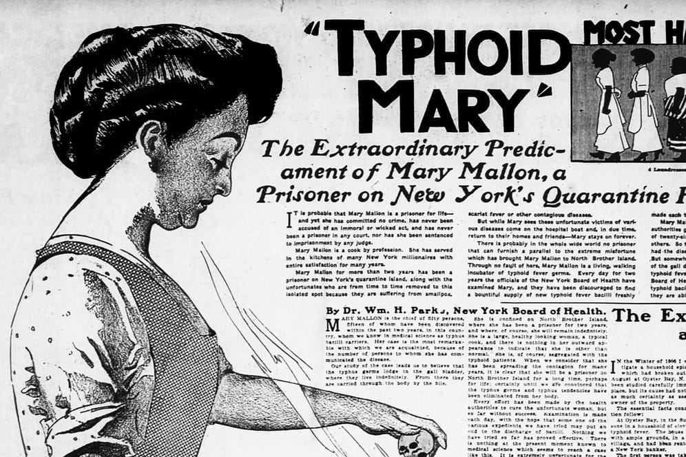 Mary Mallon: Die Köchin infizierte Anfang des 20. Jahrhunderts zahlreiche Menschen mit dem gefährlichen Typhus-Erreger.