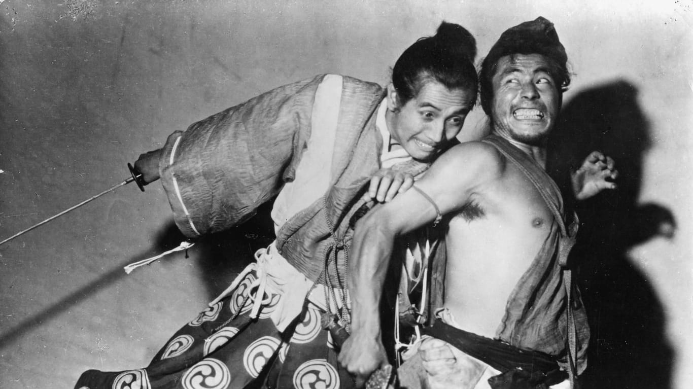 Toshiro Mifune in A.Kurosawas "Rashomon"