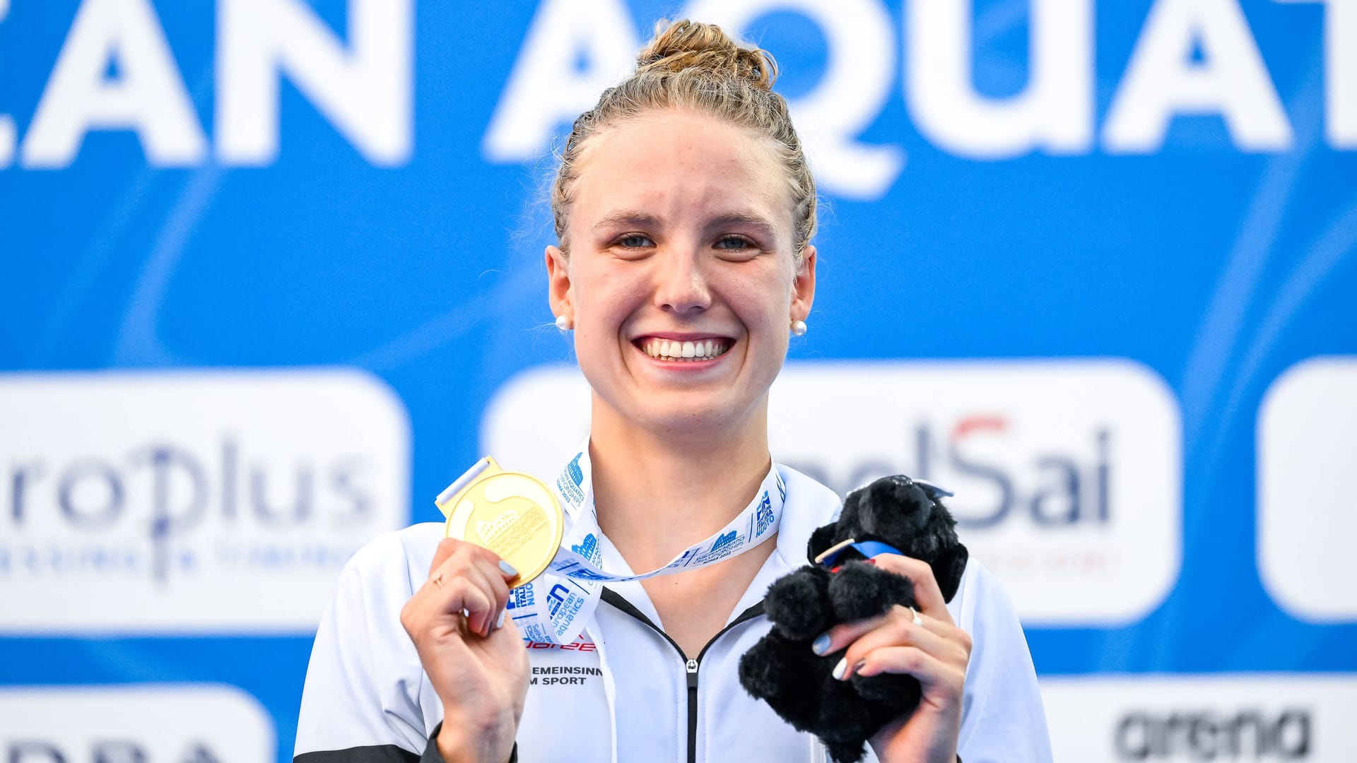 Isabel Gose: Die Deutsche sicherte sich den EM-Titel über die 400 Meter Freistil. Isabel Gose: Die Deutsche sicherte sich den EM-Titel über die 400 Meter Freistil.