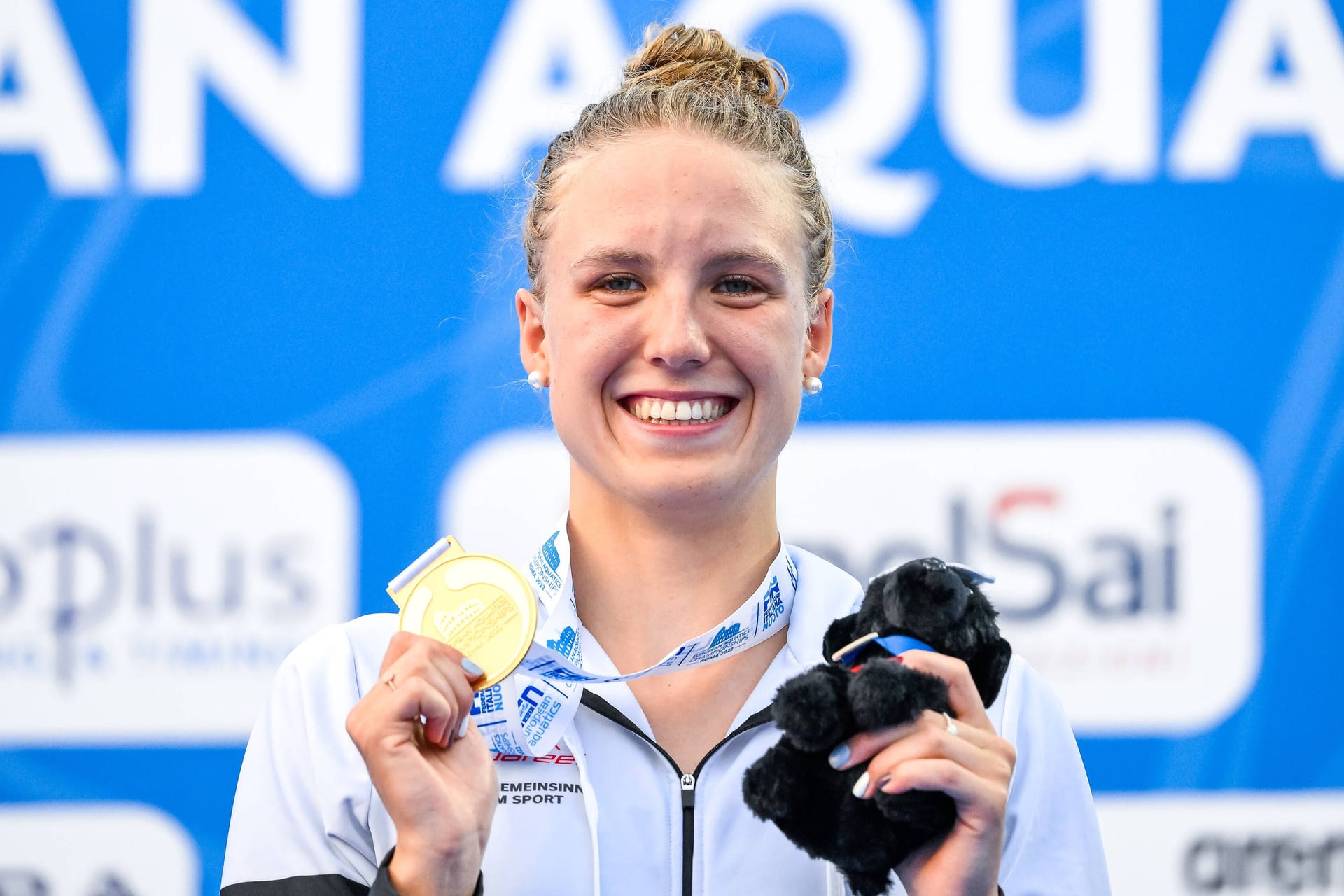 Isabel Gose: Die Deutsche sicherte sich den EM-Titel über die 400 Meter Freistil.