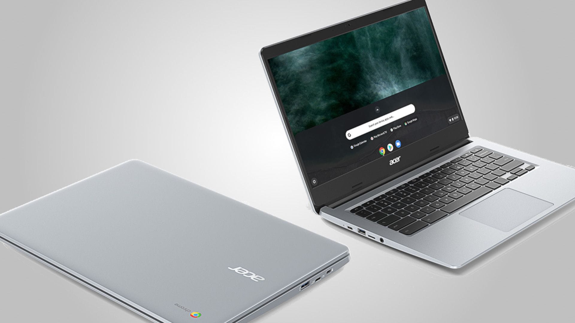 Das Acer Chromebook besitzt ein Display mit 14 Zoll Diagonale.