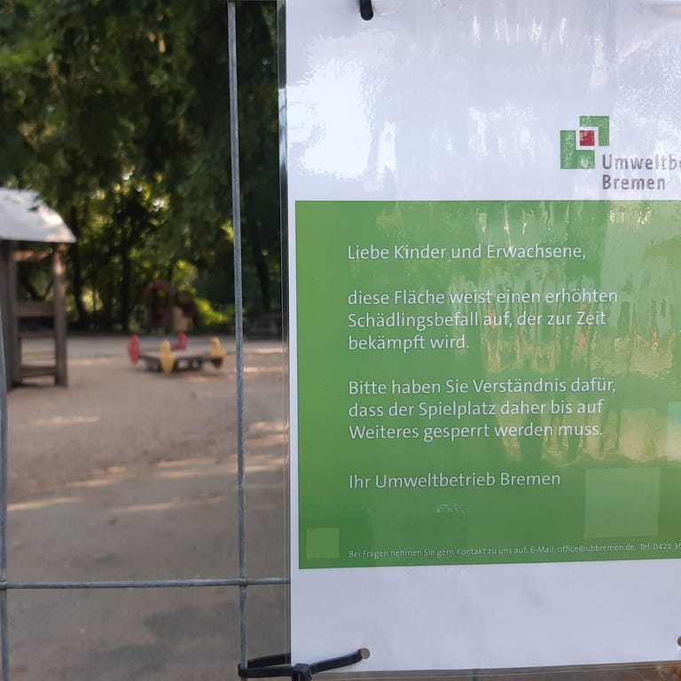 Weiter dicht: Der Spielplatz "Ronbinsönchen" bleibt vorerst geschlossen.