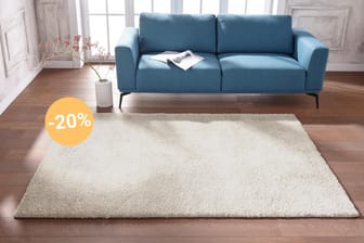 Bei Otto sparen Sie aktuell 20 Prozent zusätzlich auf bereits reduzierte Teppiche.