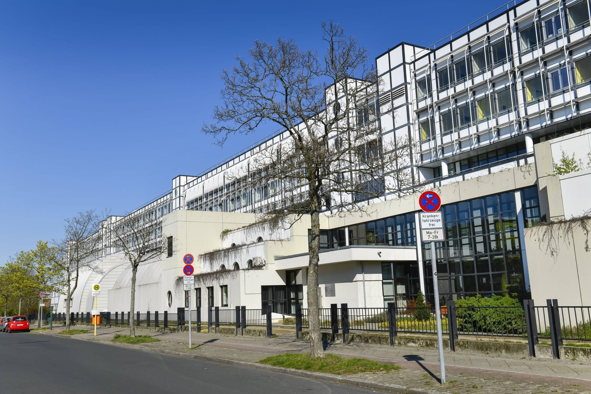 Gebäude des Vivantes Klinikums Neukölln (Archiv): Hier kam es zu einem Tötungsdelikt.