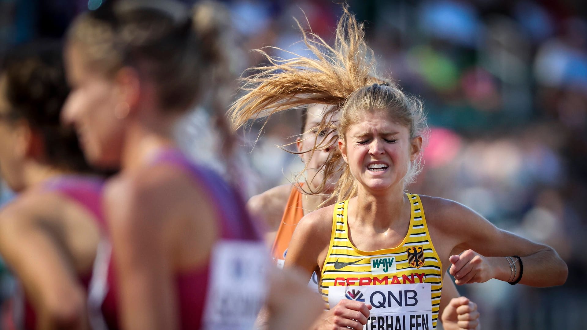 Konstanze Klosterhalfen in Eugene: Sie