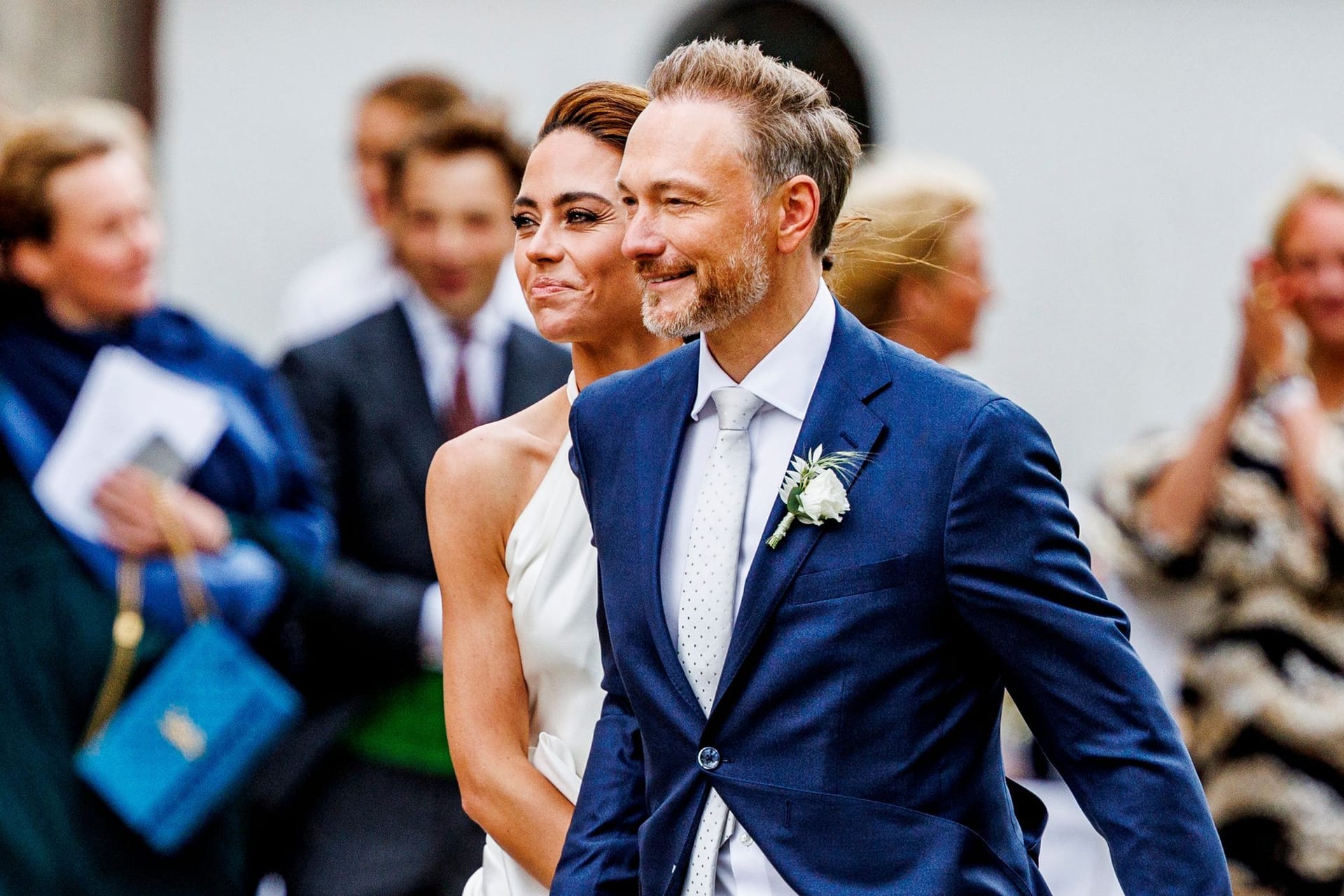 Franca Lehfeldt und Christian Lindner