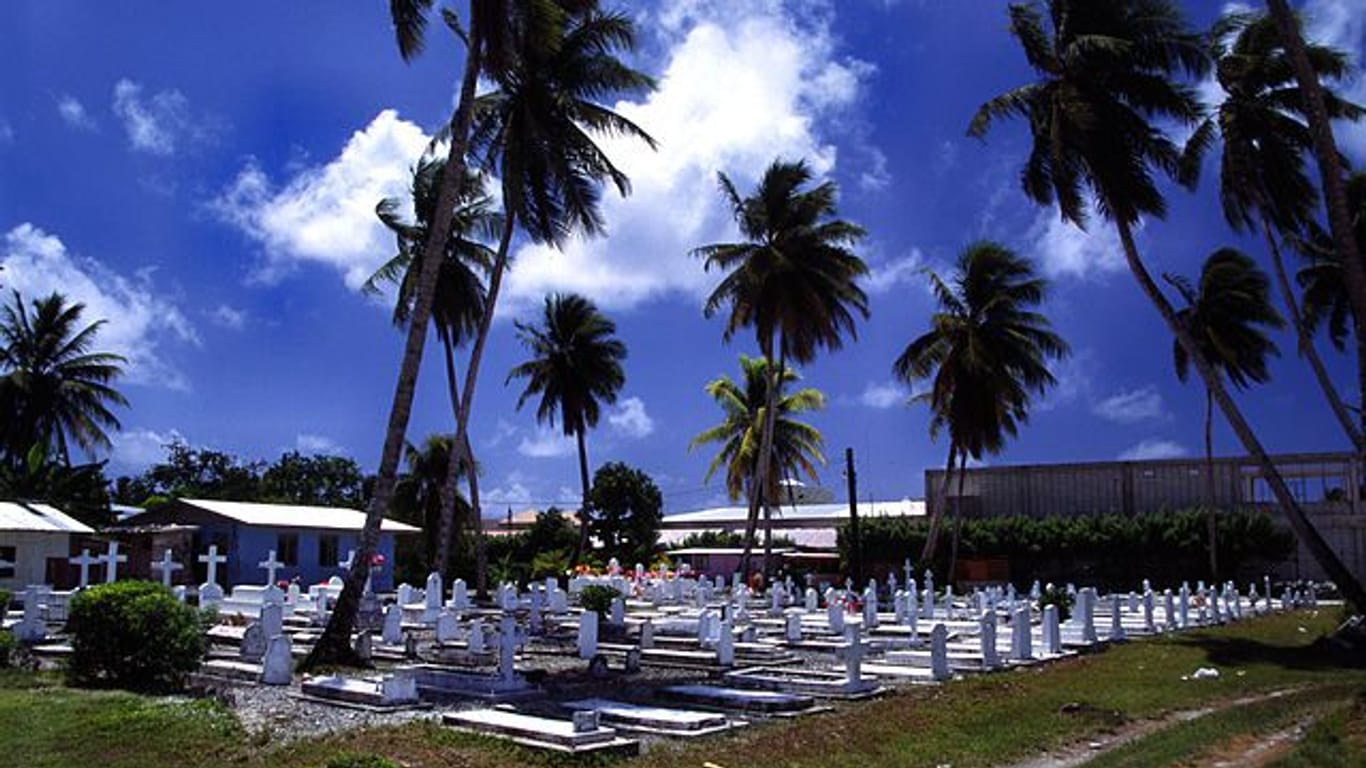 Majuro: In der Hauptstadt der Marshall-Inseln sind etwa 10 Prozent der Einwohnerinnen und Einwohner an Corona erkrankt.