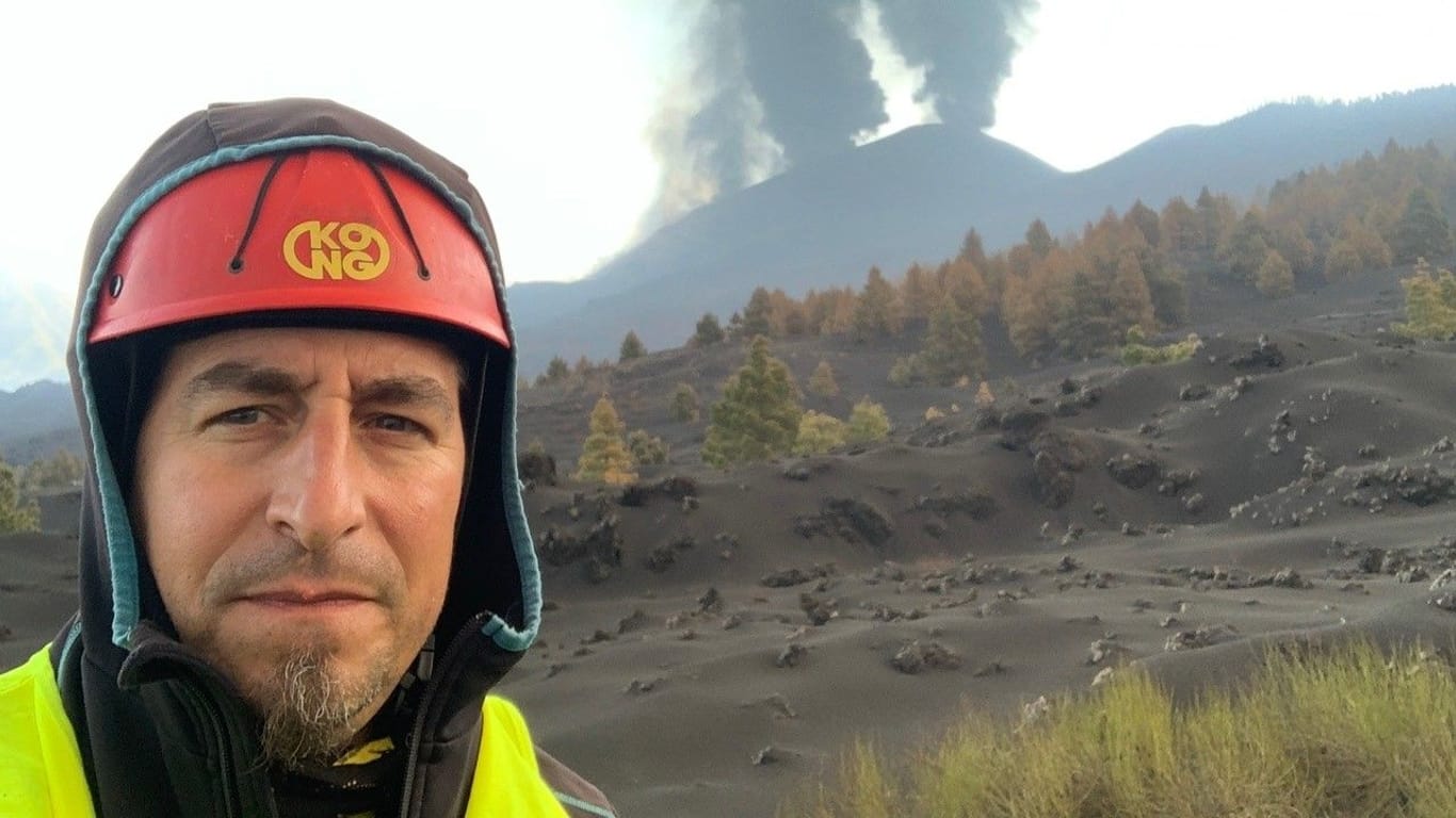 Ulrich Küppers: Der Geologe hat schon zahlreiche Vulkane auf seinen Forschungsreisen besucht.