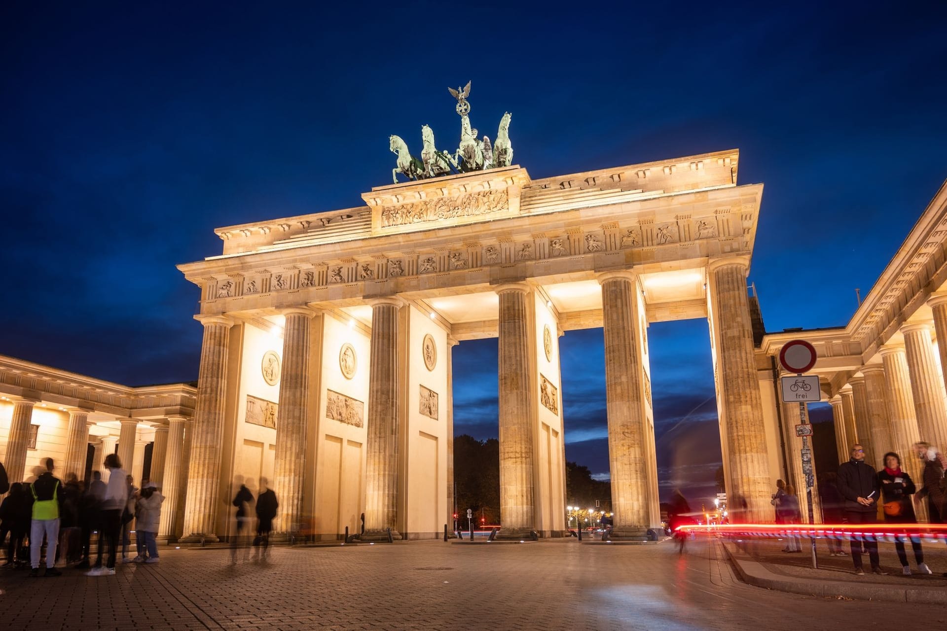 Beleuchtung Brandenburger Tor