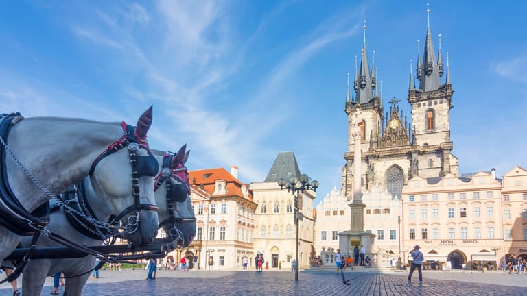 Altstädter Ring in Prag: Auch hier treffen Sie immer häufiger auf Taschendiebe.