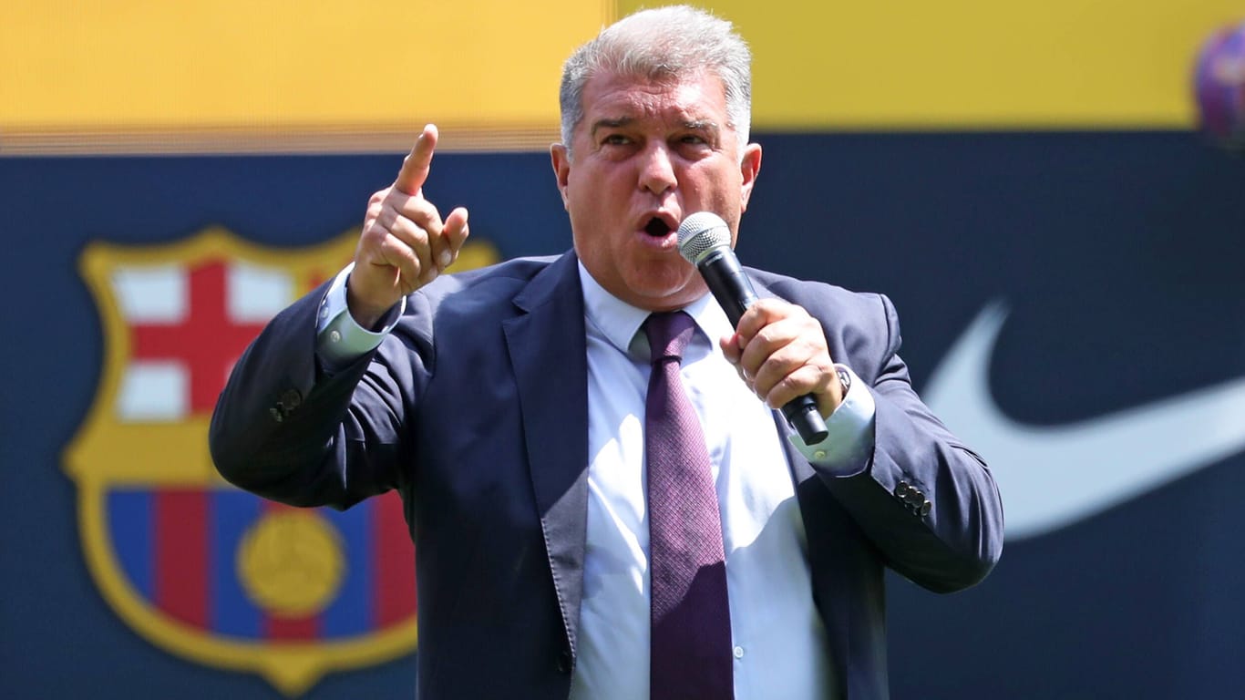 Joan Laporta: Der Präsident des FC Barcelona muss den Verein konsolidieren.