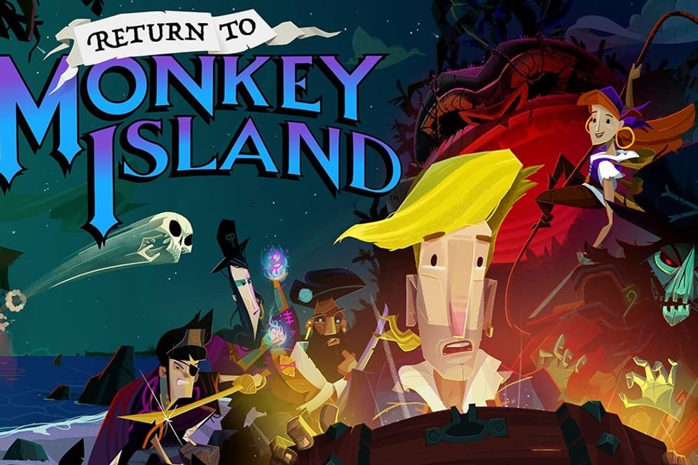 "Return to Monkey Island"-Titelbild: Das Spiel kommt im September auf den Markt.