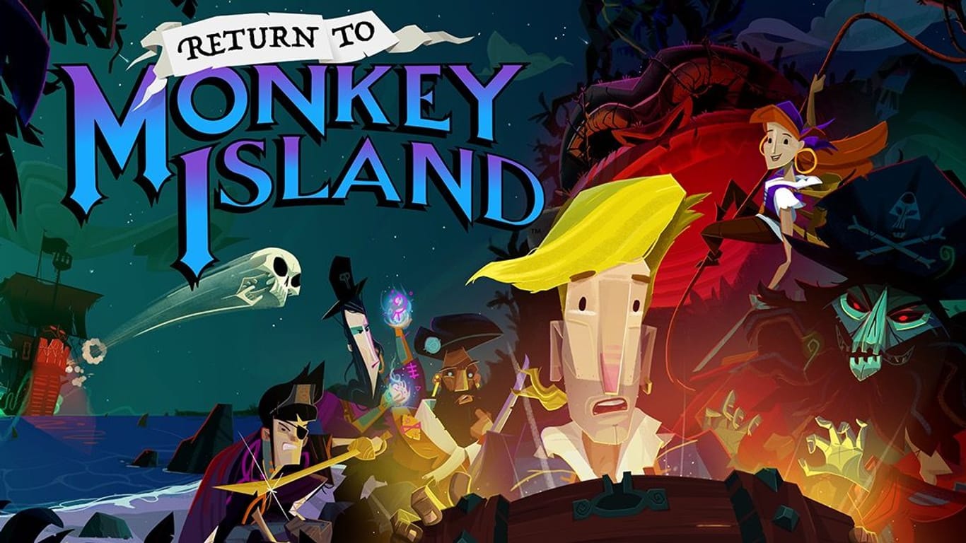 "Return to Monkey Island"-Titelbild: Das Spiel kommt im September auf den Markt.