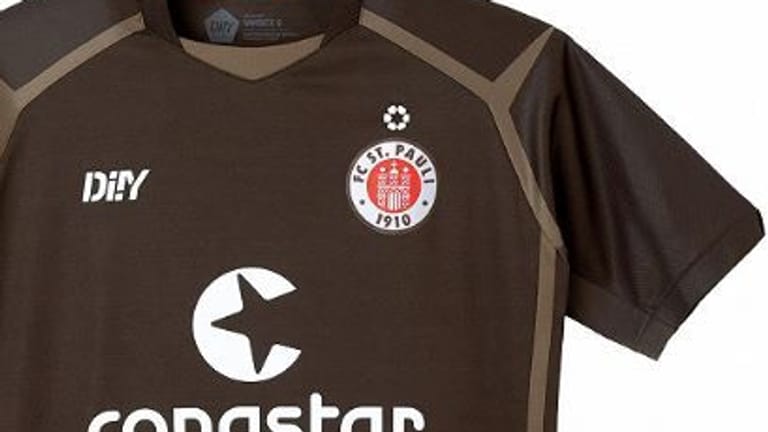 Besondere Spielkleidung: Der FC St. Pauli hat für die Partie gegen Magdeburg ein Sondertrikot aufgelegt.