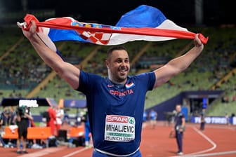 Filip Mihaljevic: Er gewann die Goldmedaille im Kugelstoßen.