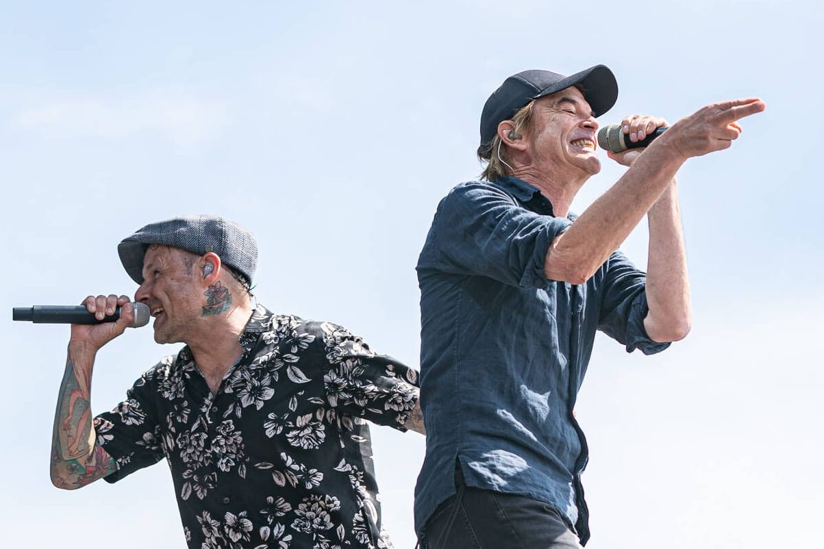 "Die Toten Hosen" bei einem Auftritt bei "Rock am Ring" (Auftritt).