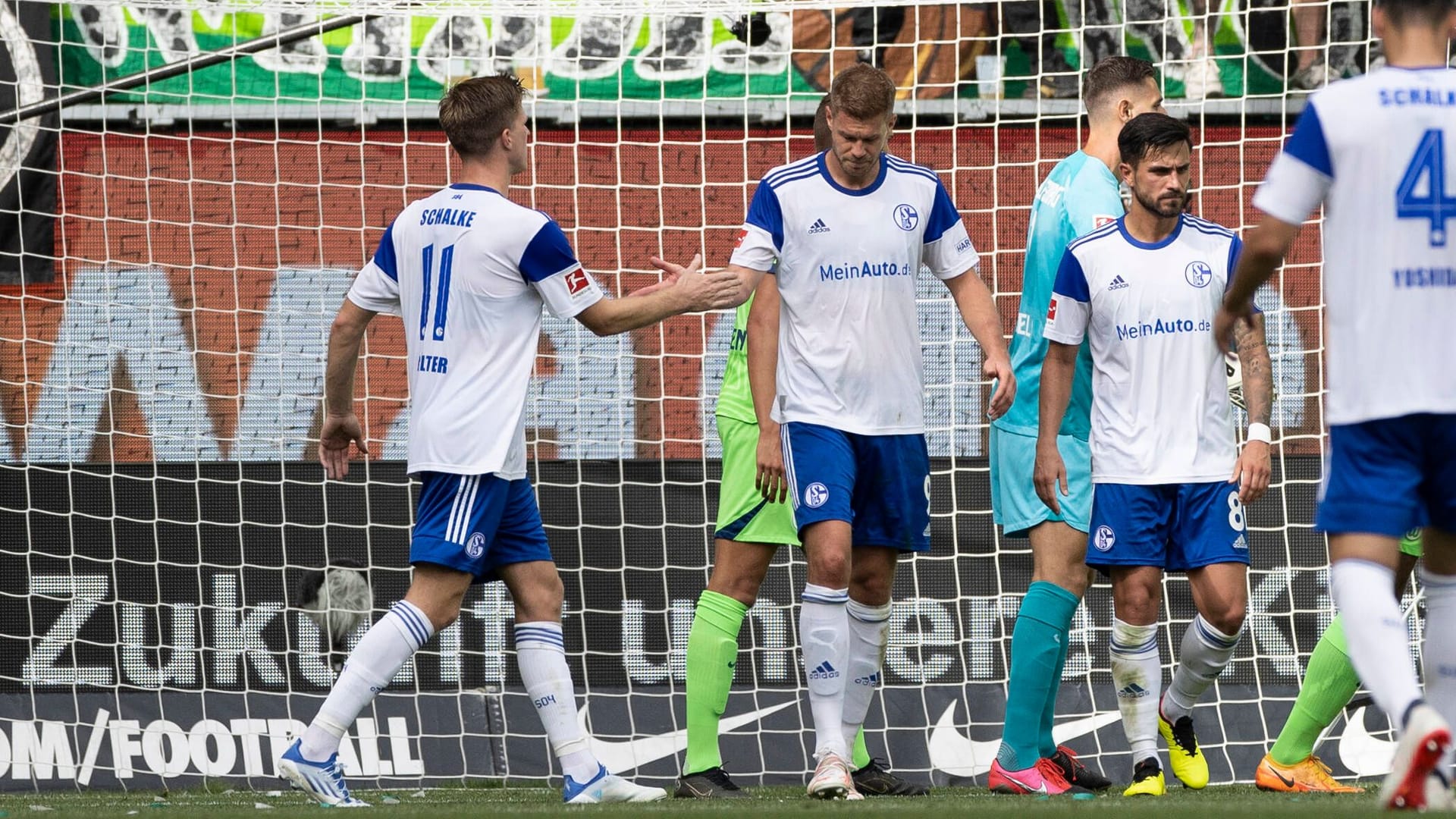 Simon Terodde: Der Schalker hätte sein Team in Führung bringen können.