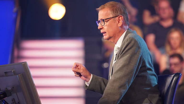 "Wer wird Millionär?": Günther Jauch machte dem Publikum eine Ansage.