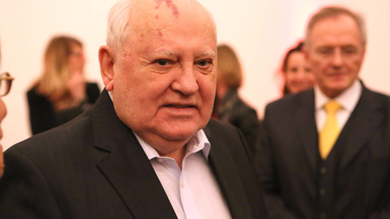 Michail Gorbatschow bei einem Auftritt 2013.
