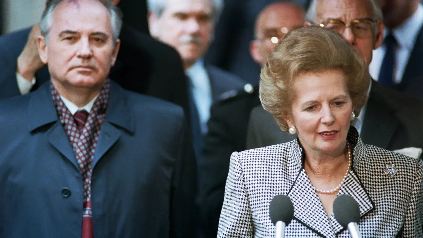 Michail Gorbatschow und Margaret Thatcher: Die britische Premierministerin verstand sich gut mit dem sowjetischen Staatschef.