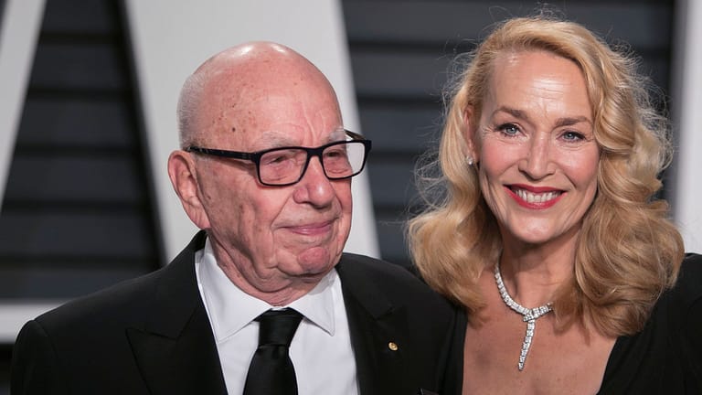 Ex-Ehepaar: Rupert Murdoch und Jerry Hall waren sechs Jahre verheiratet.