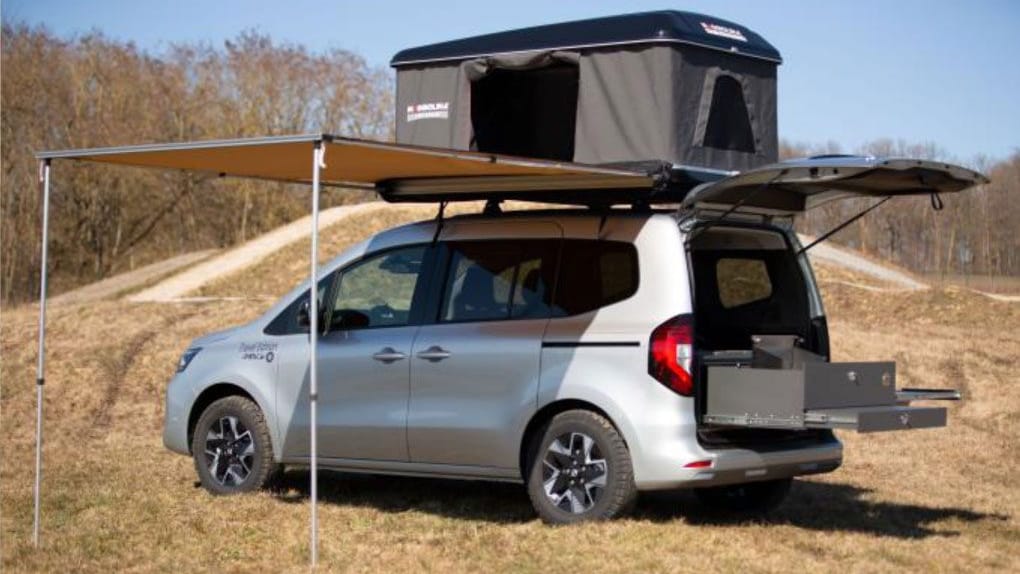 Bereit fürs Camping: Der Nissan Townstar