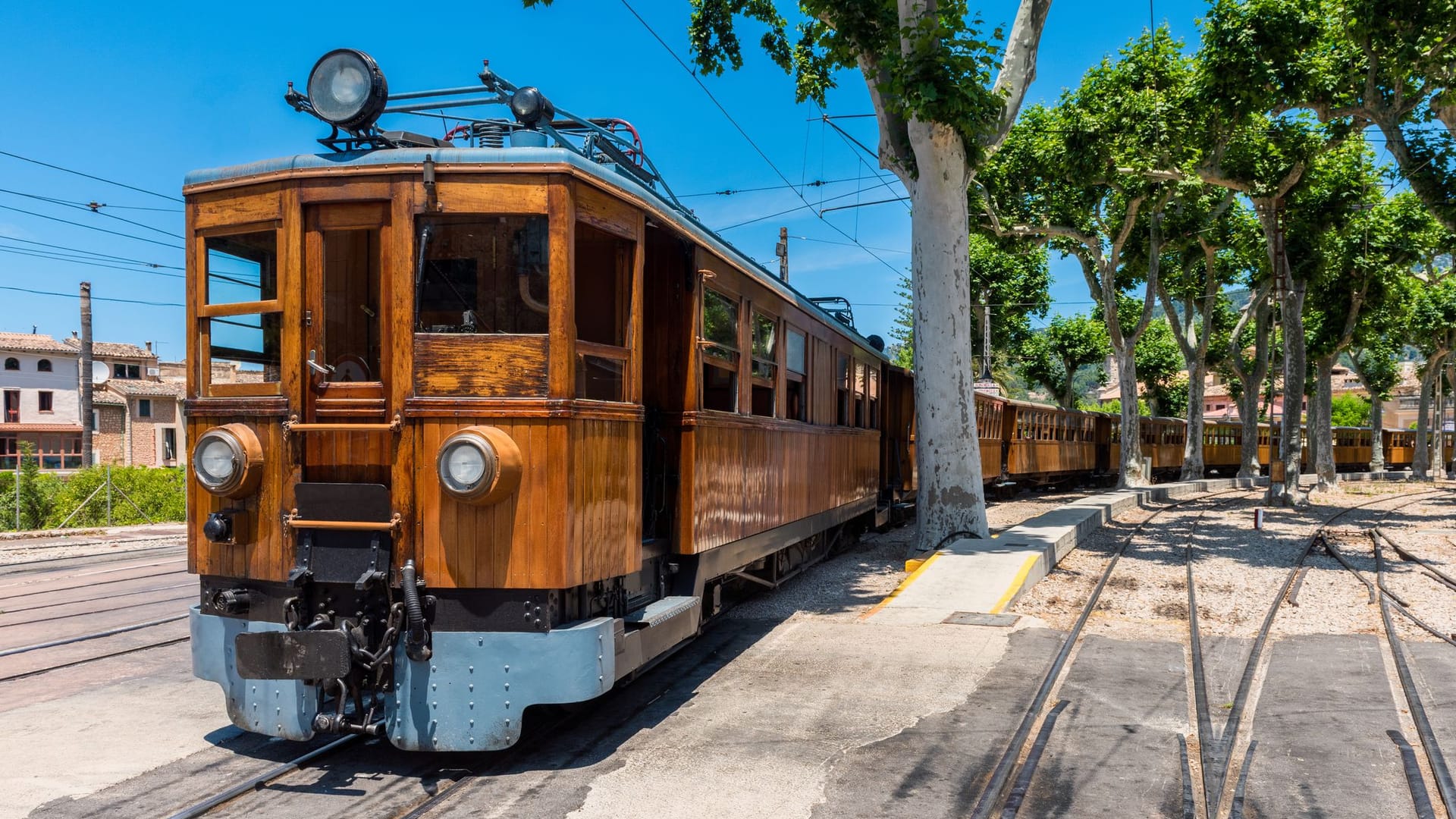 Historische Bahn von Sóller: Der Zug ist einer der bekanntesten auf Mallorca.