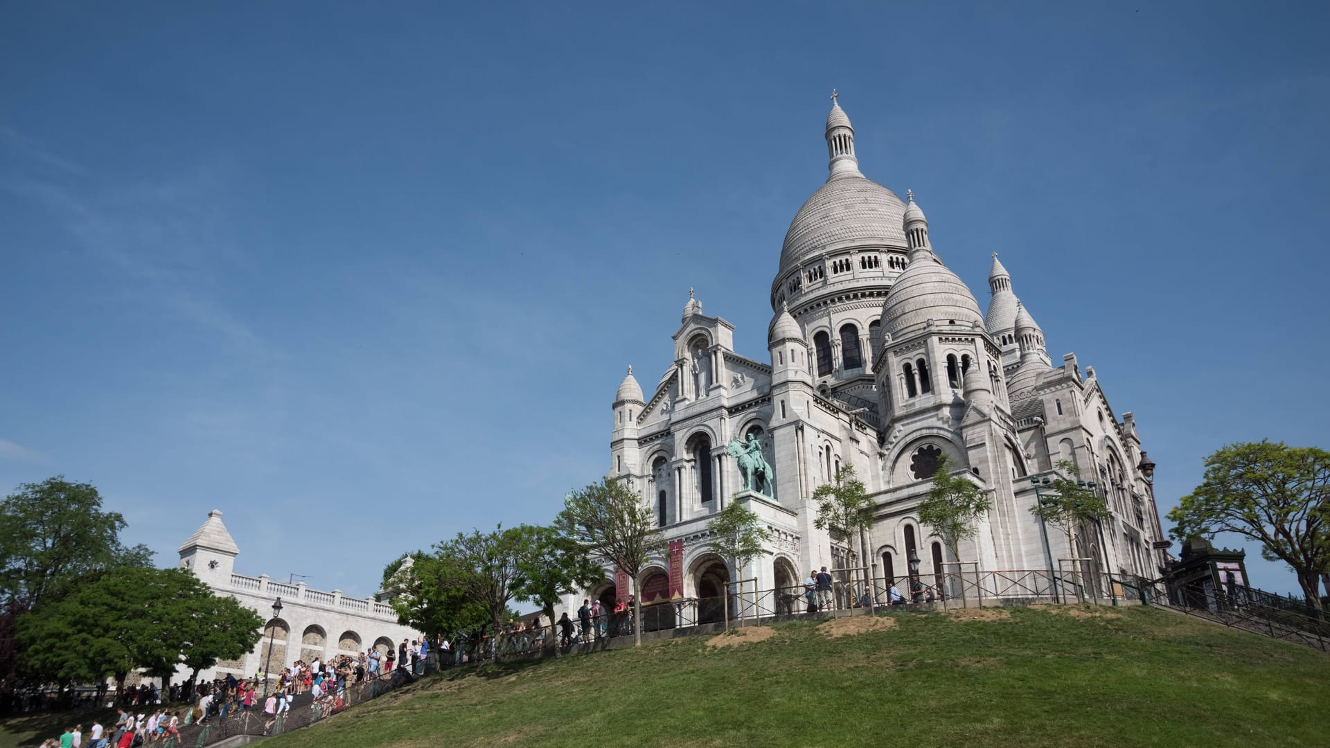 Sacré-Cœur: Eines von vielen Wahrzeichen der französischen Hauptstadt.