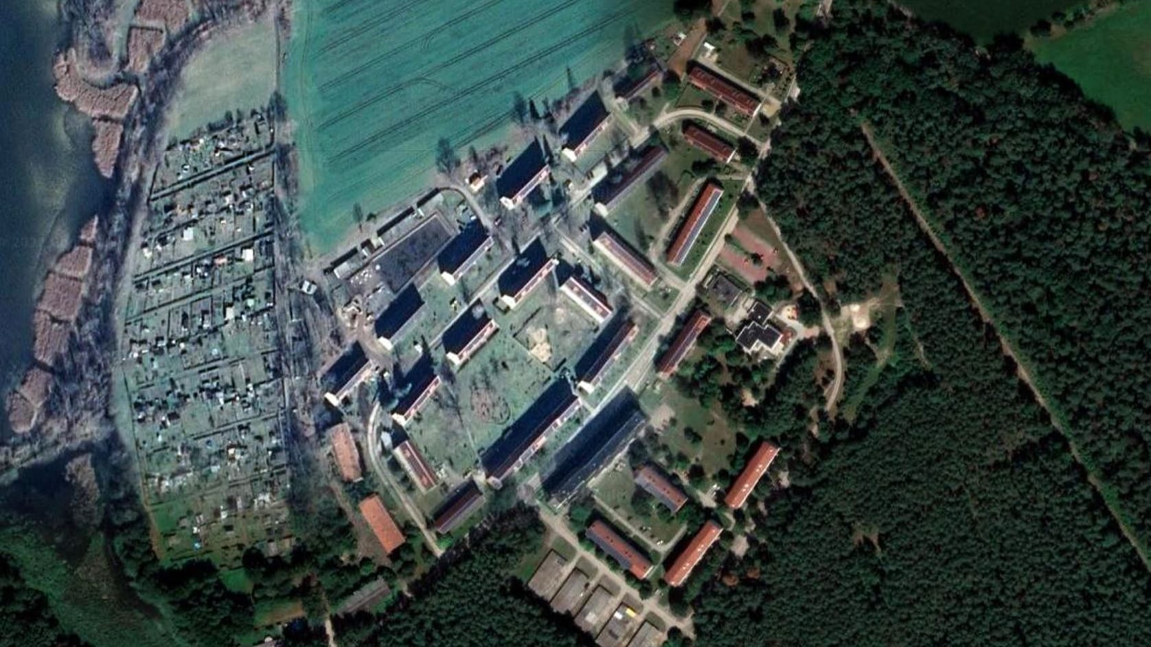 Die Waldsiedlung Groß Schacksdorf. Die Waldsiedlung Groß Schacksdorf.