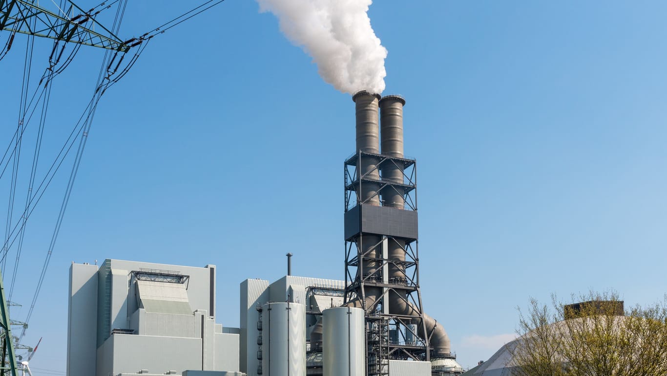 Kohlekraftwerk in Hamburg-Moorburg: Deutschland sucht nach Wegen, CO₂ zu speichern.