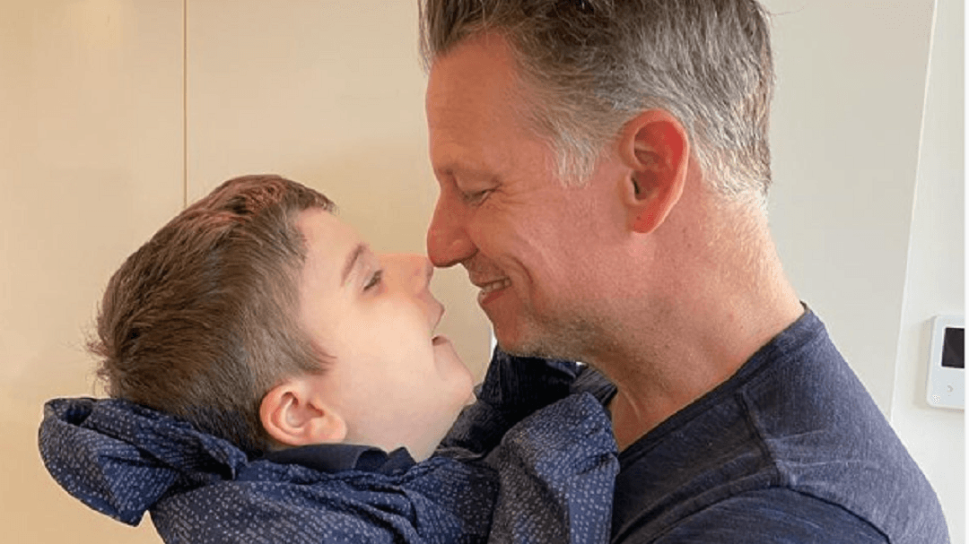 Richard Engel mit seinem Sohn Henry: Der Junge ist gestorben.