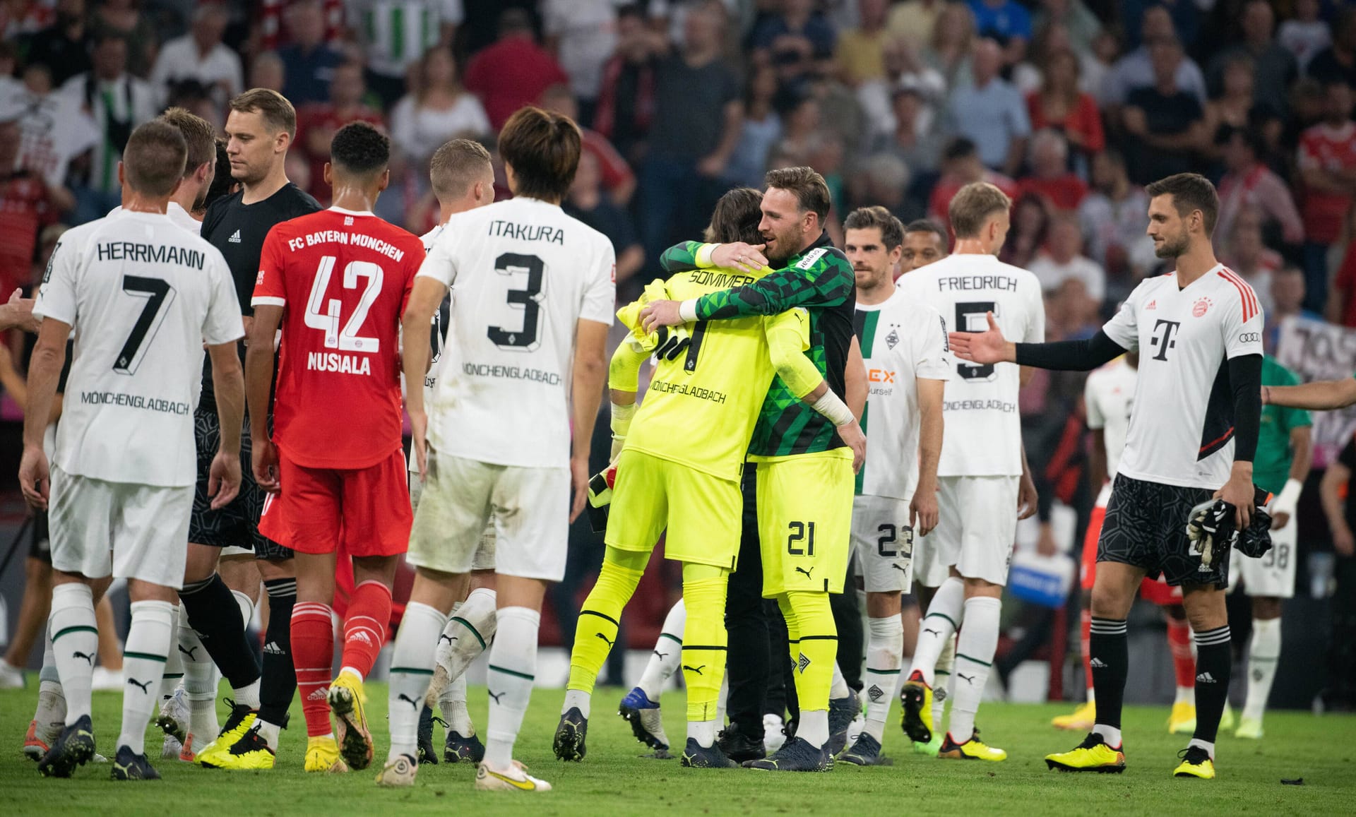 Der Bayern-Schreck Borussia Mönchengladbach ist seinem Titel gerecht geworden – zumindest laut Ergebnis. Das Spiel verlief ganz anders. Die Einzelkritik.