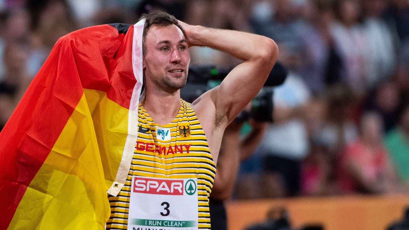Niklas Kaul: Der Zehnkämpfer hat Gold bei der EM in München gewonnen.