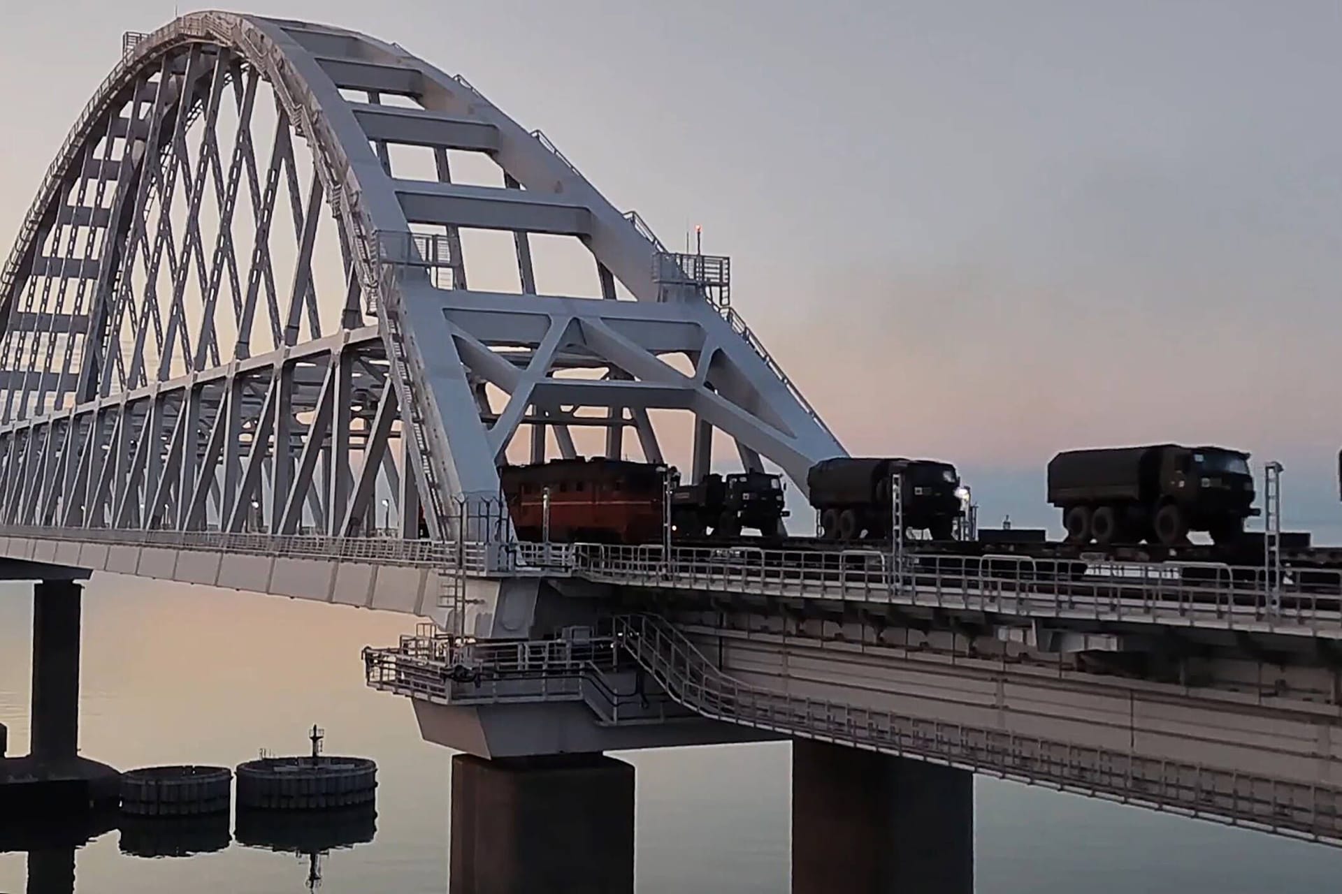 Krim-Brücke: Die Ukraine fordert, dass die Brücke abgebaut oder zerstört wird. (Archivfoto)