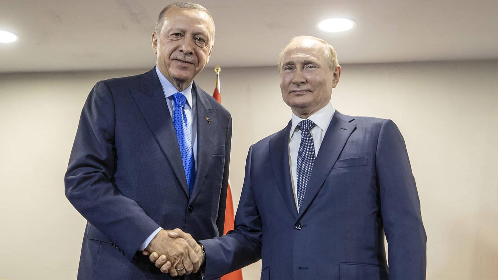 Erdogan (l.) und Putin: Bei einem Treffen im Iran im Juli 2022 sollte es um den Krieg in Syrien gehen.