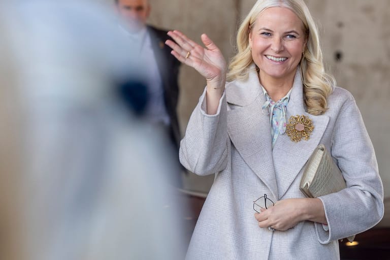 Mette-Marit: Norwegens Kronprinzessin wird an diesem Freitag 49 Jahre alt.