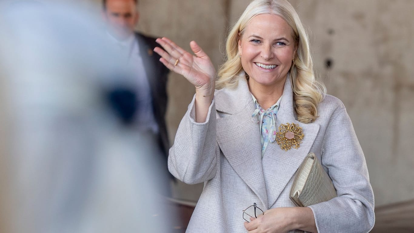 Mette-Marit: Norwegens Kronprinzessin wird an diesem Freitag 49 Jahre alt.