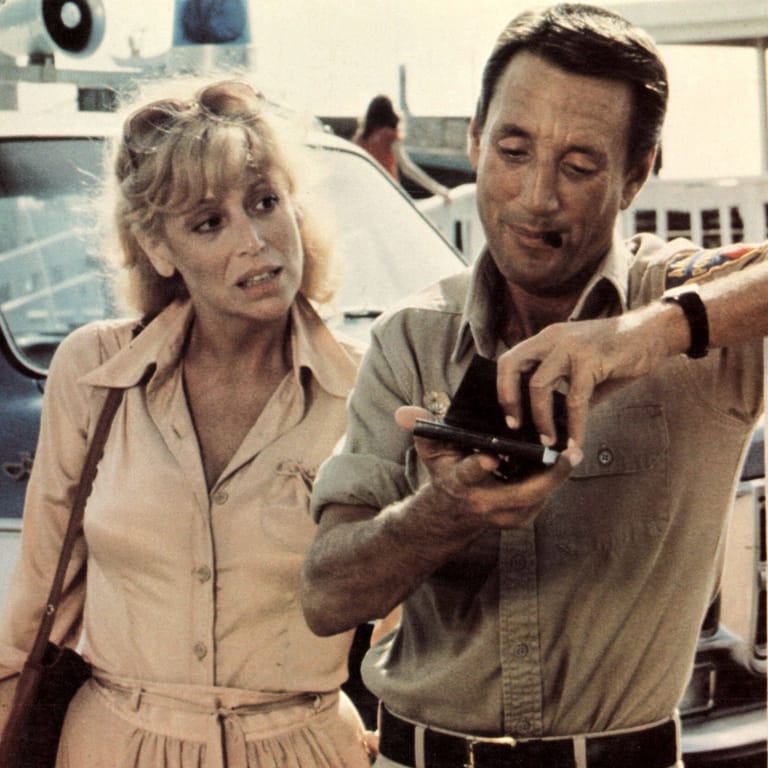 Lorraine Gary und Roy Scheider: In den Siebzigerjahren standen sie gemeinsam für "Der Weiße Hai" vor der Kamera.