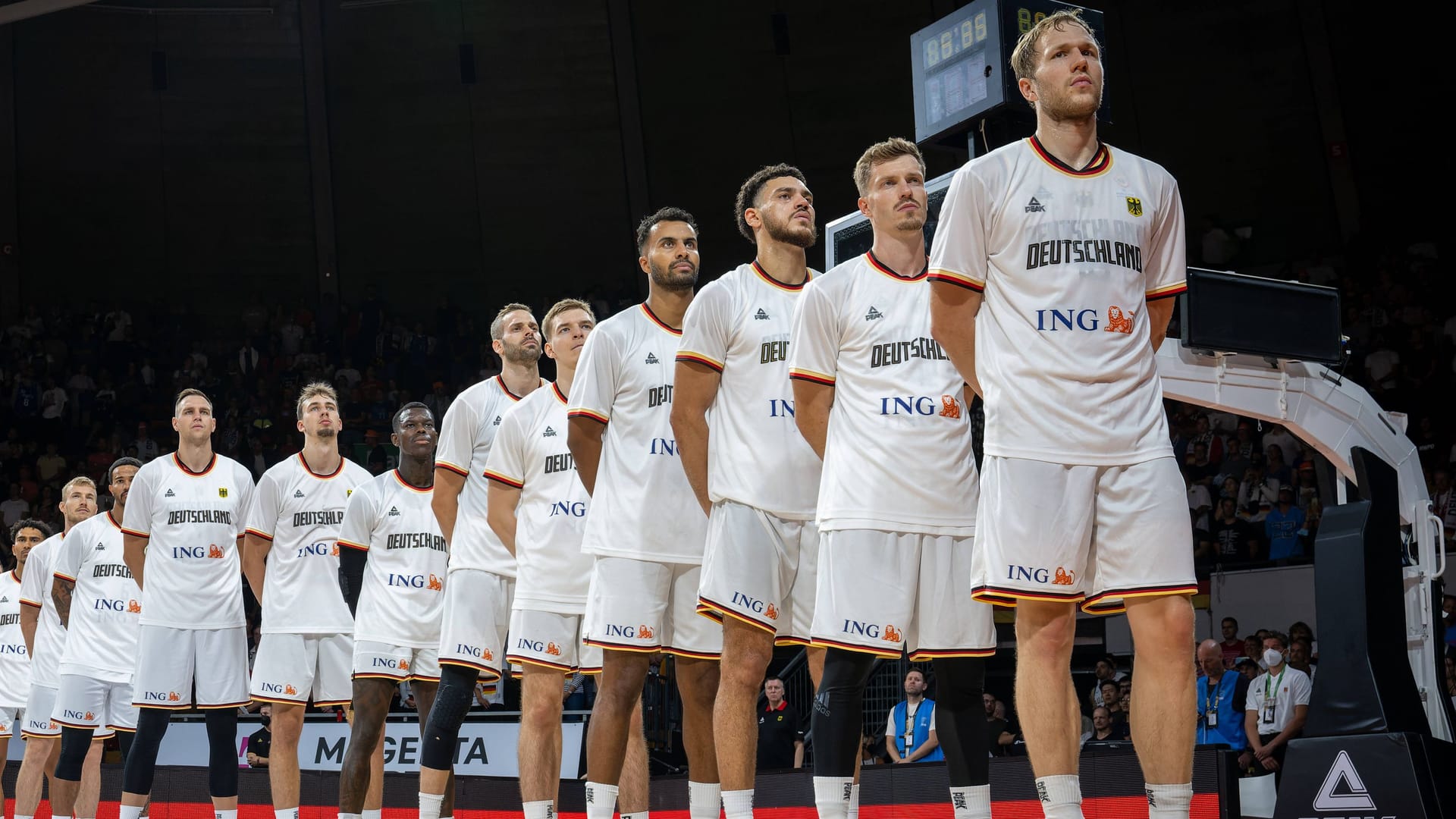 Basketball-EM: Deutschland wird mit zwölf Akteuren ins Turnier gehen.