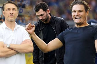 Niko Kovac, Sandro Schwarz und Edin Terzic (v.l.n.r.): Die drei Trainer sind komplett unterschiedlich in die neue Spielzeit gestartet.