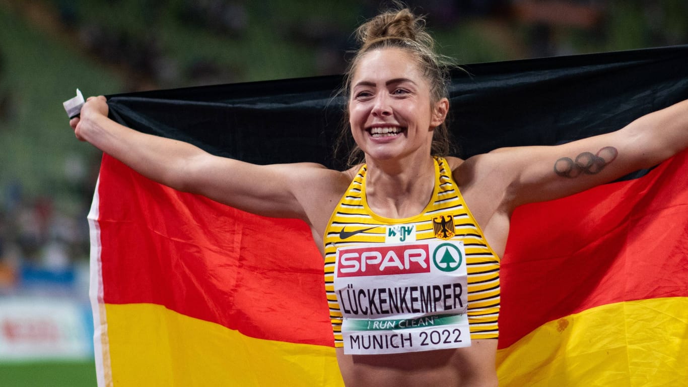 Gina Lückenkemper: Die deutsche Sprinterin holte sich den EM-Titel über die 100 Meter.