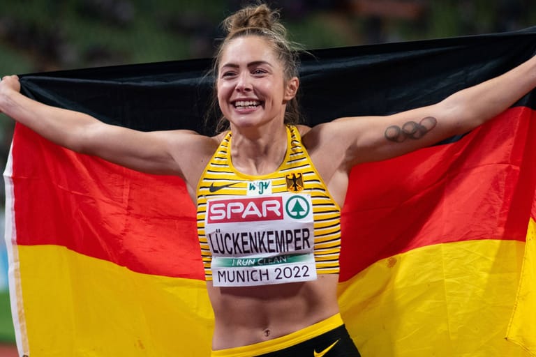 Gina Lückenkemper: Die deutsche Sprinterin holte sich den EM-Titel über die 100 Meter.
