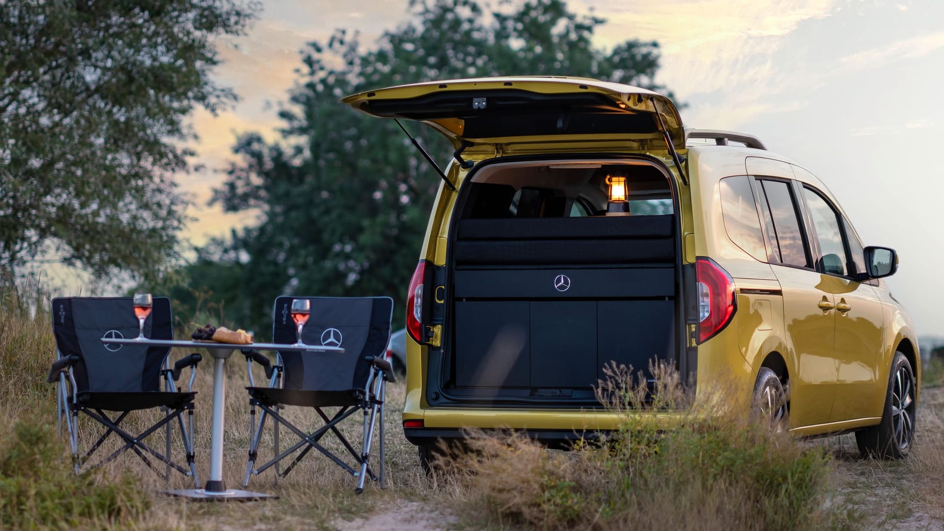 Kleiner Camper: Die Mercedes-Benz T-Klasse mit Marco-Polo-Modul.