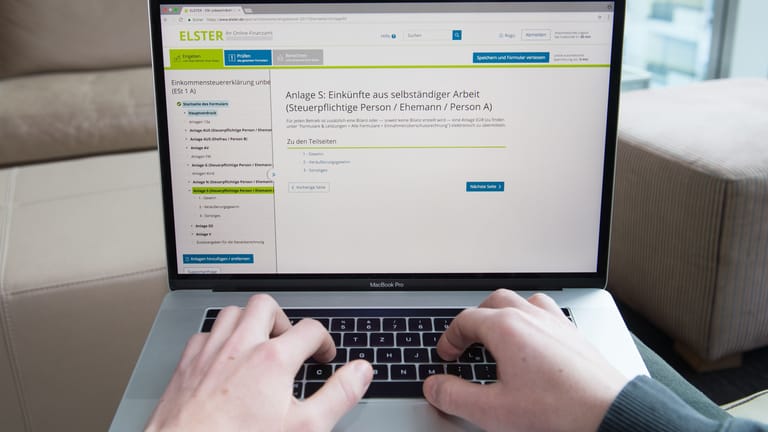 Steuererklärung mit Elster: Die Plattform ermöglicht es Ihnen, Ihre Einkommensteuererklärung papierlos abzugeben.