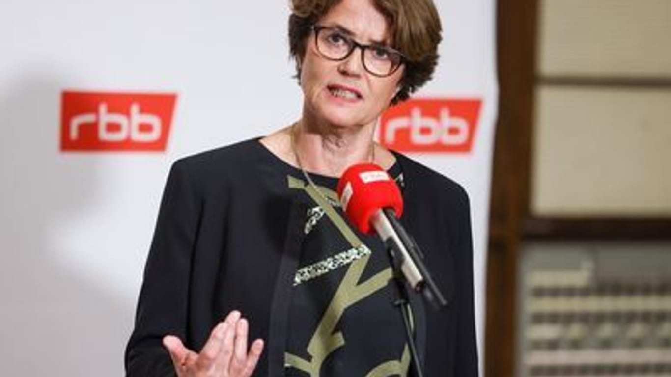 Friederike von Kirchbach (Archivbild): Sie stand dem RBB-Rundfunkrat seit 2013 vor.