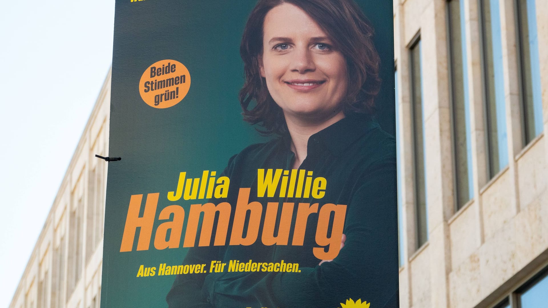 Das fragliche Wahlplakat: Ein "s" fehlt.