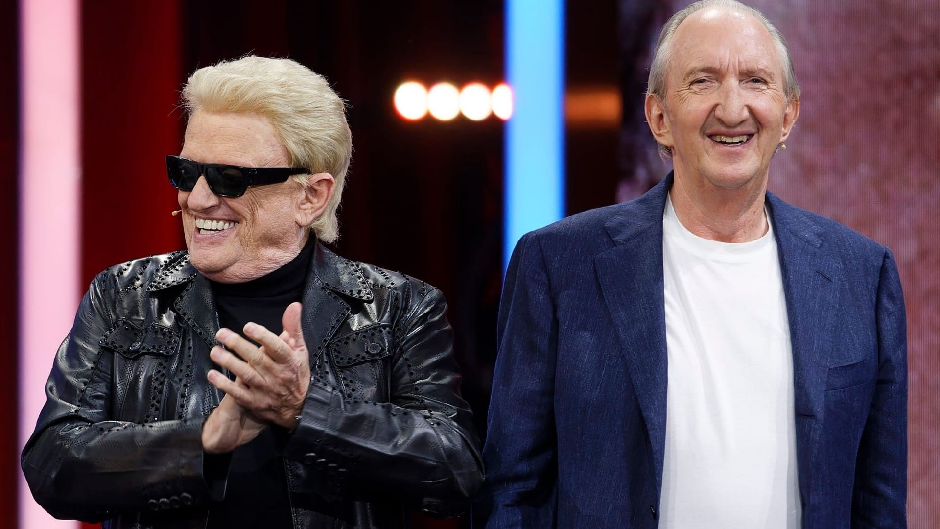 "40 Jahre Supernasen": Heino und Mike Krüger.