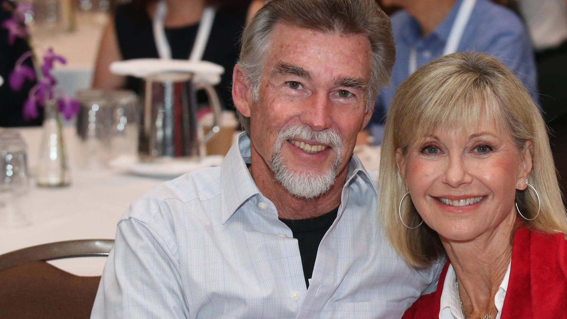 Olivia Newton-John und ihr Ehemann John Easterling: Das Paar hatte im Jahr 2008 geheiratet.