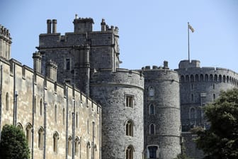 Schloss Windsor ist die Hauptresidenz von Queen Elizabeth II..
