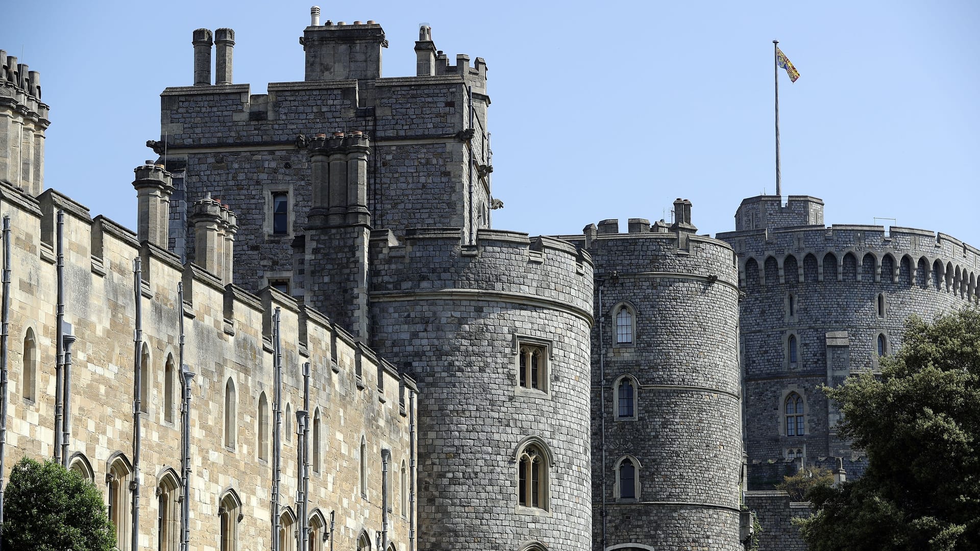 Schloss Windsor ist die Hauptresidenz von Queen Elizabeth II..